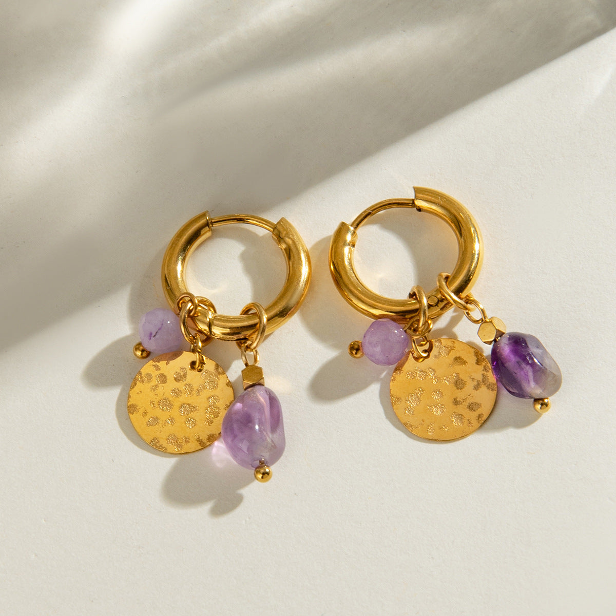 Eden Natural Stone Hoops
