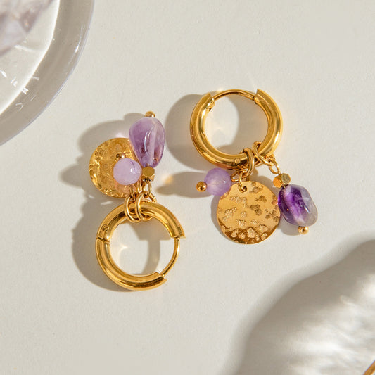 Eden Natural Stone Hoops