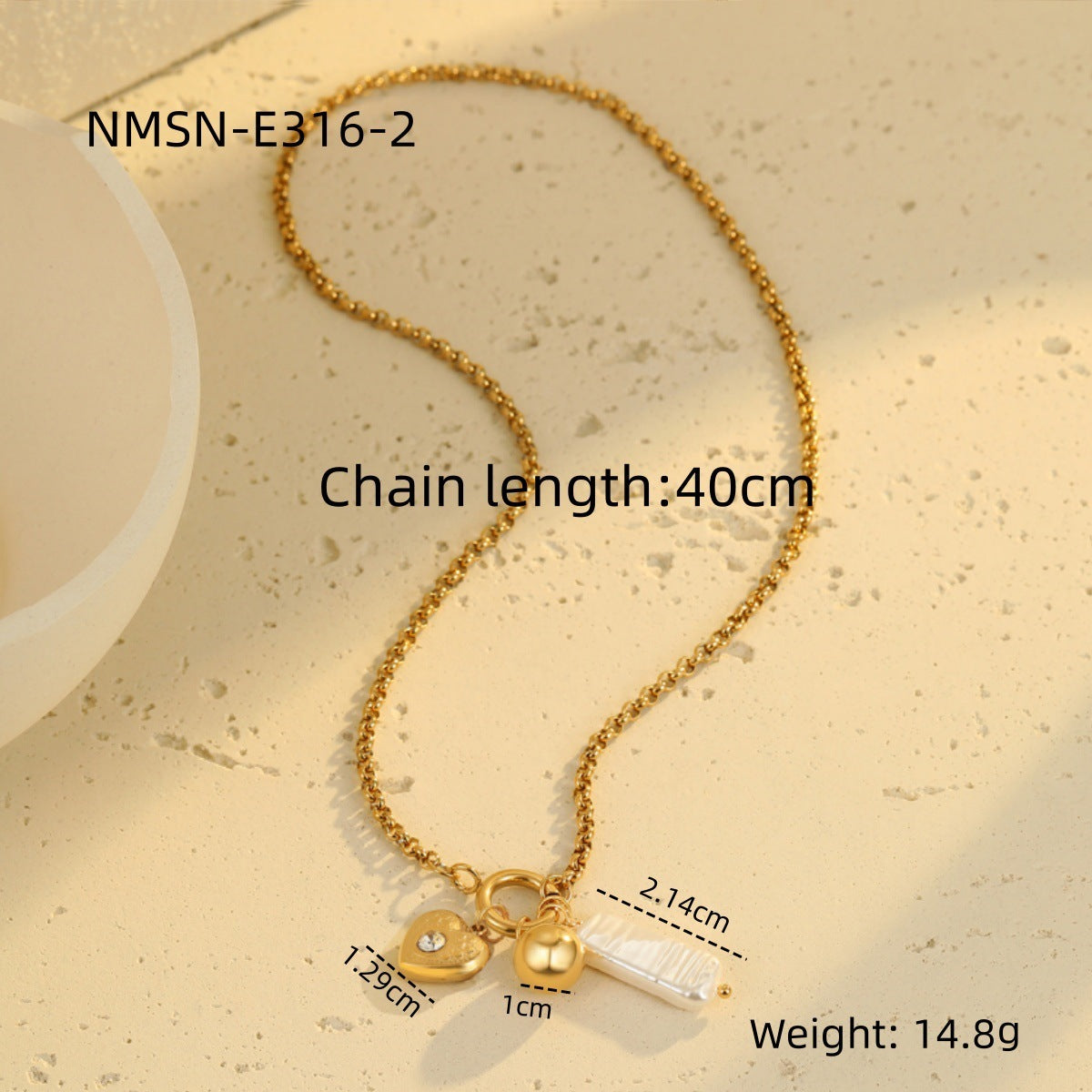 Luminary Heartlet Necklace