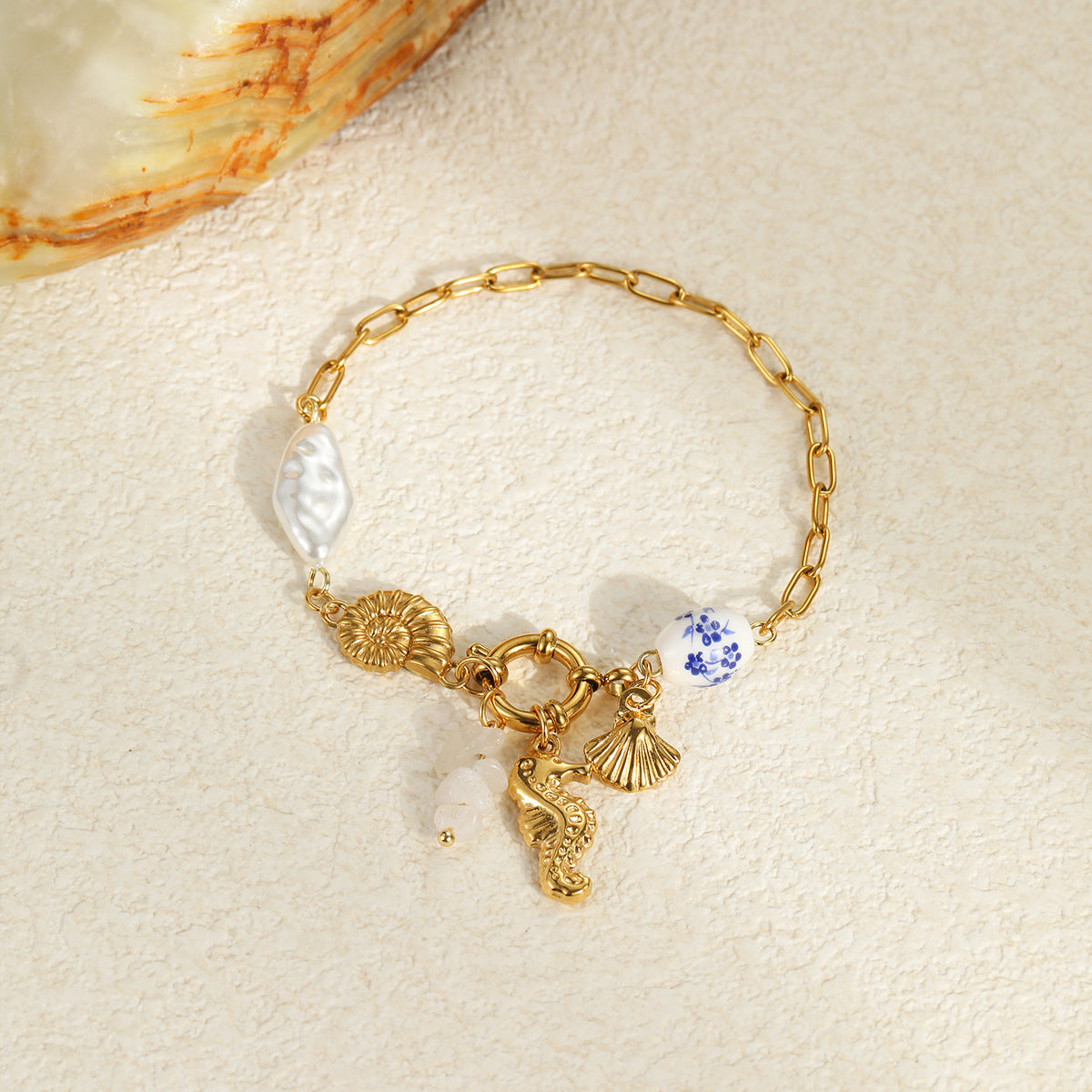 Ocean Whimsy Charm Bracelet