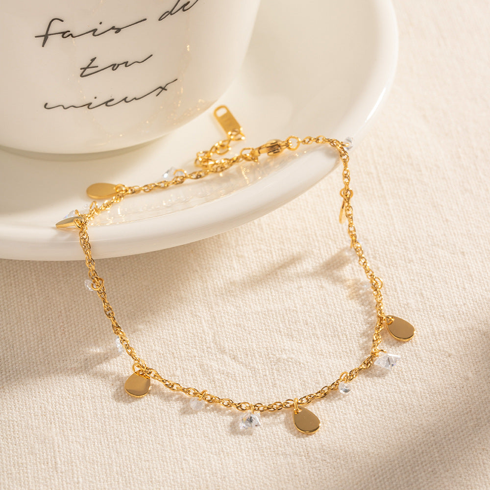 Diamond-Beach Anklet