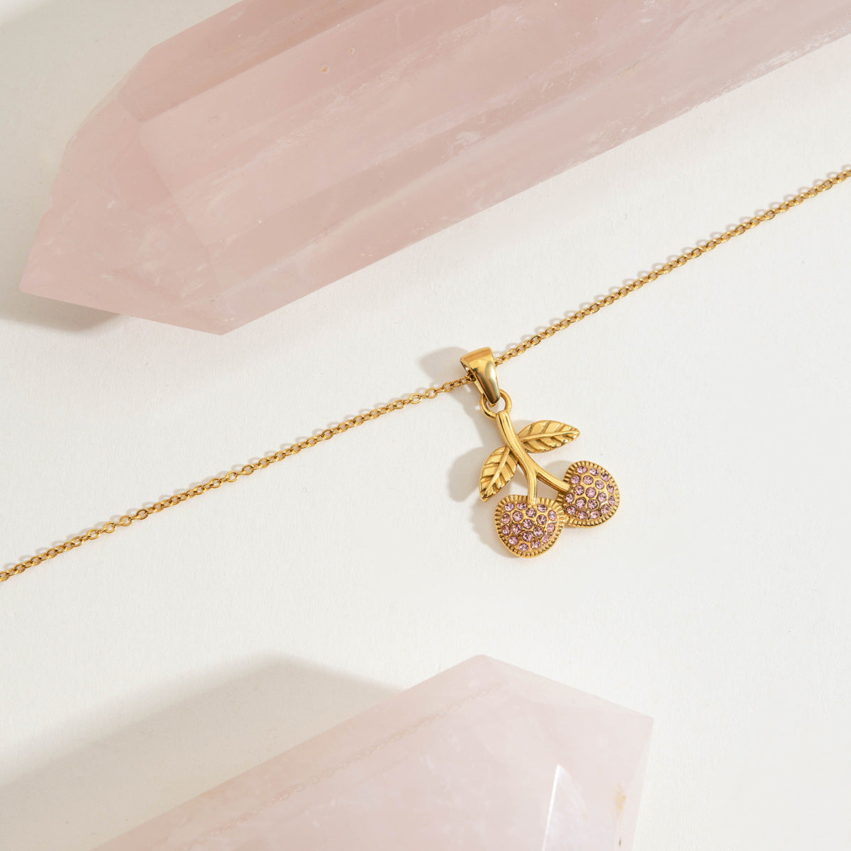 Cherry Pendant Necklace