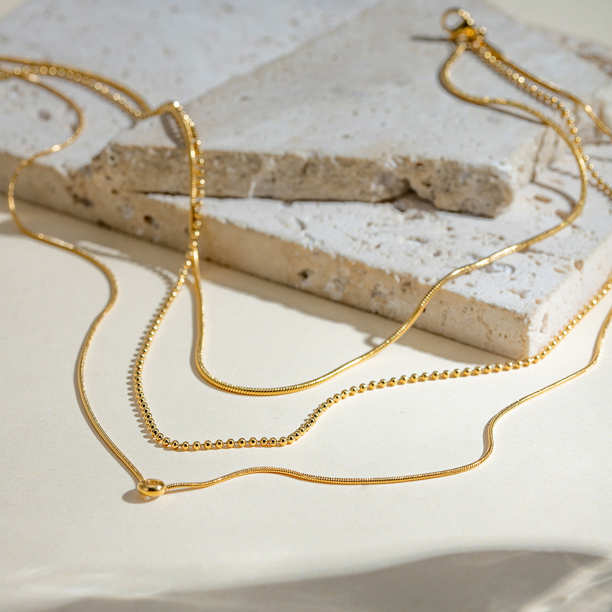 Solita Tri-Layer Necklace