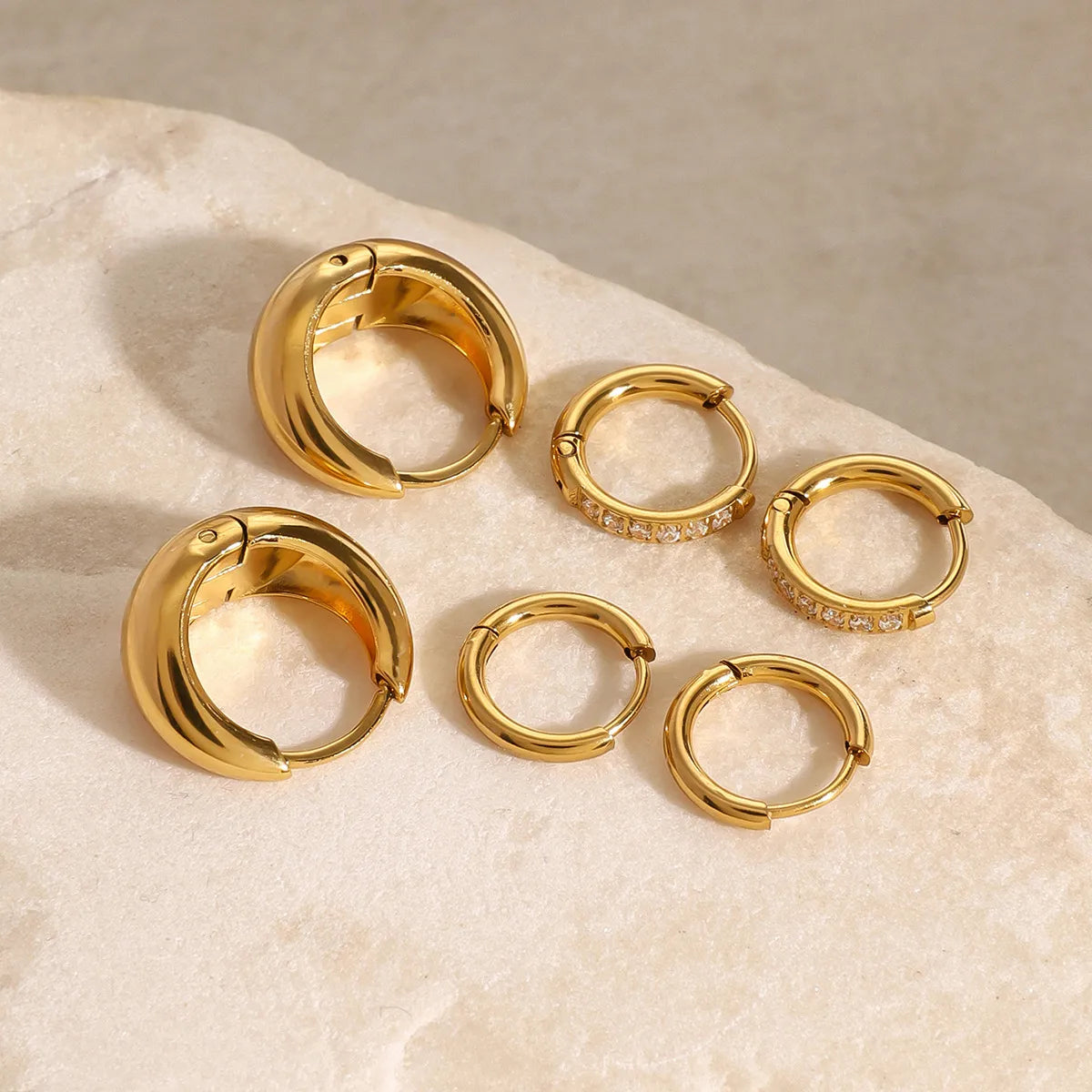 Chic Trio Hoops Set