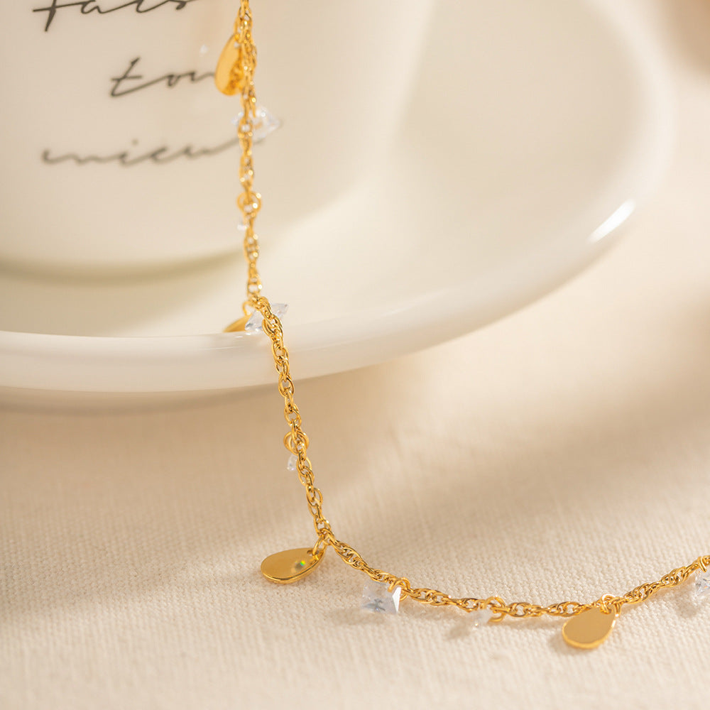 Diamond-Beach Anklet
