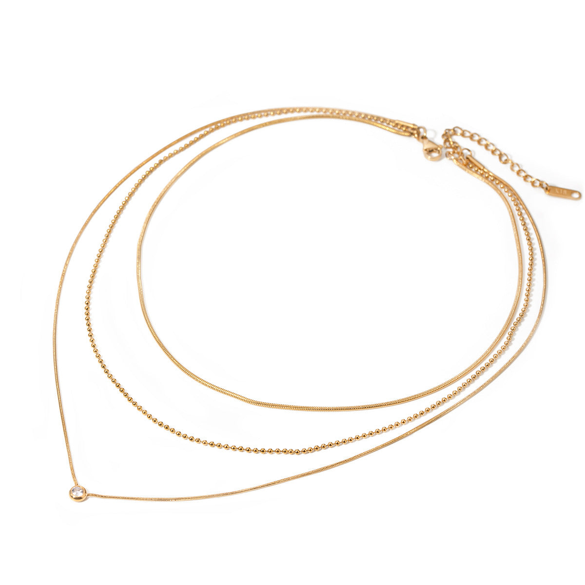 Solita Tri-Layer Necklace