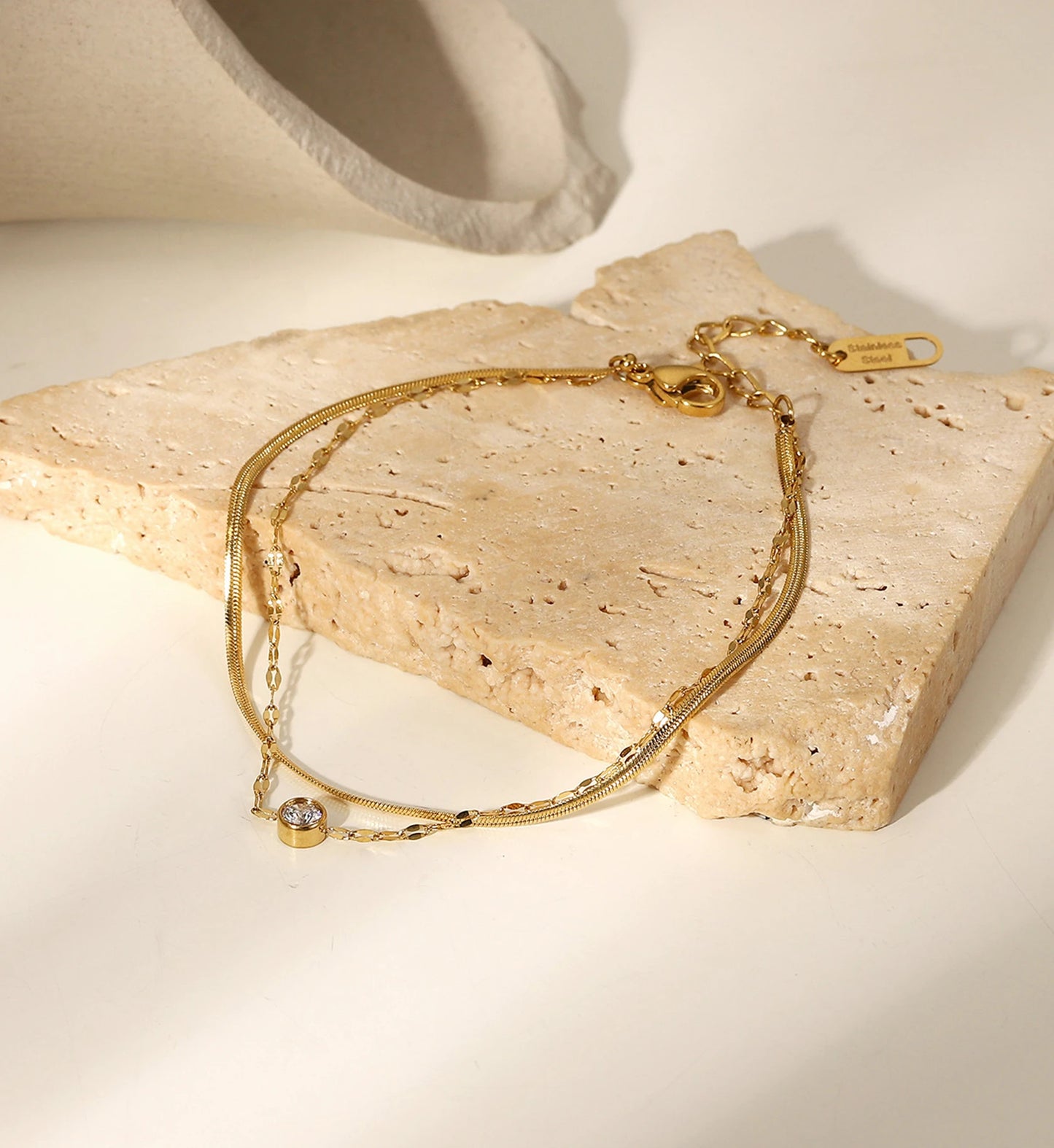 Anastasia Twin-Chain Bracelet