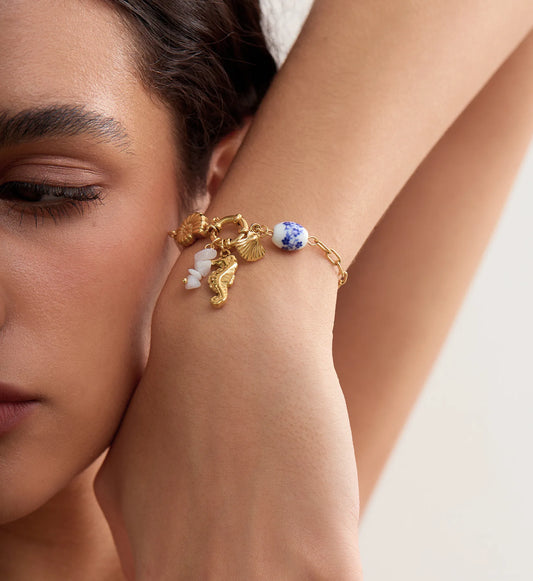 Ocean Whimsy Charm Bracelet