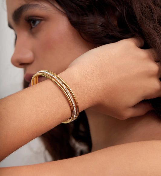 Shimmer Trio Bangle