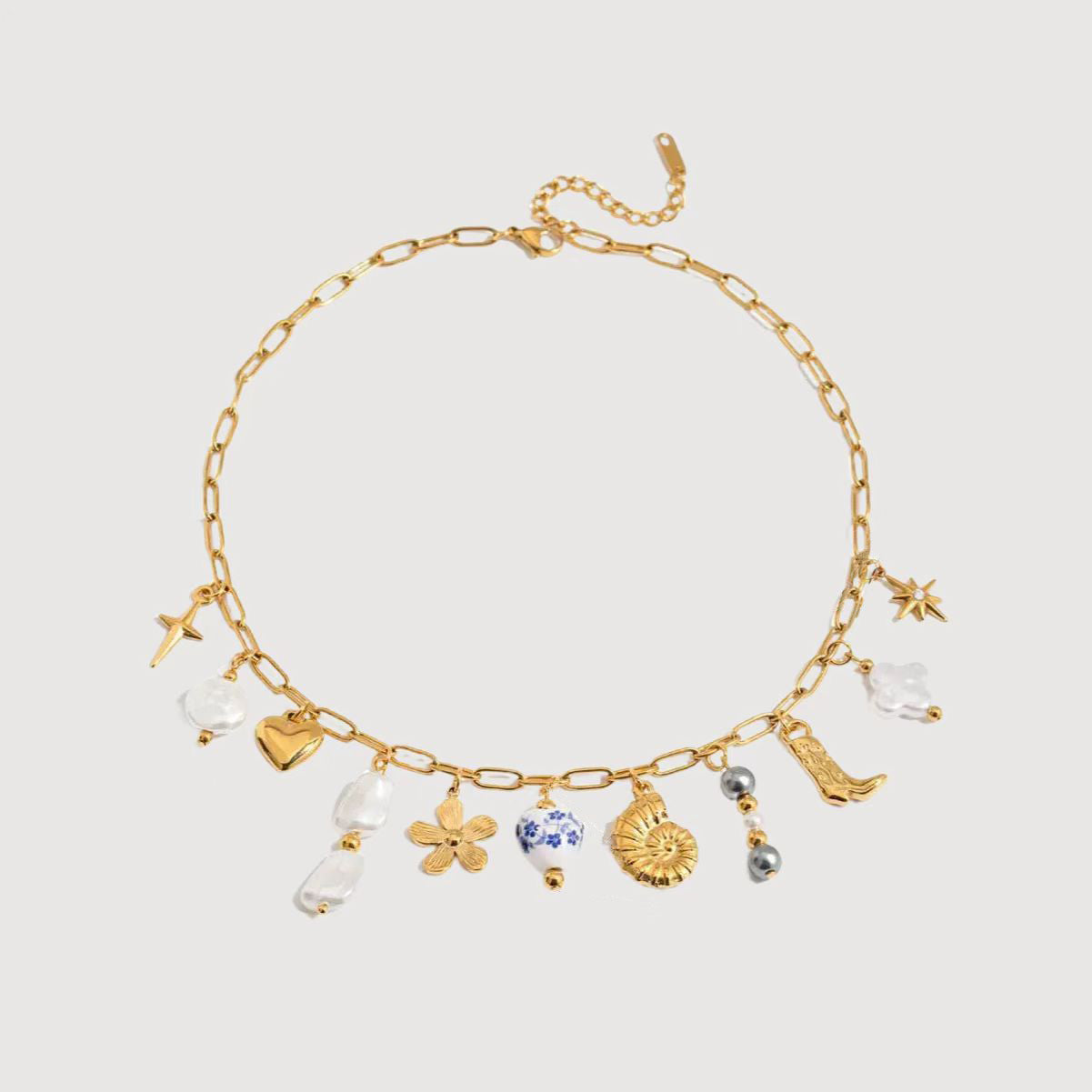 Boho Charm Necklace