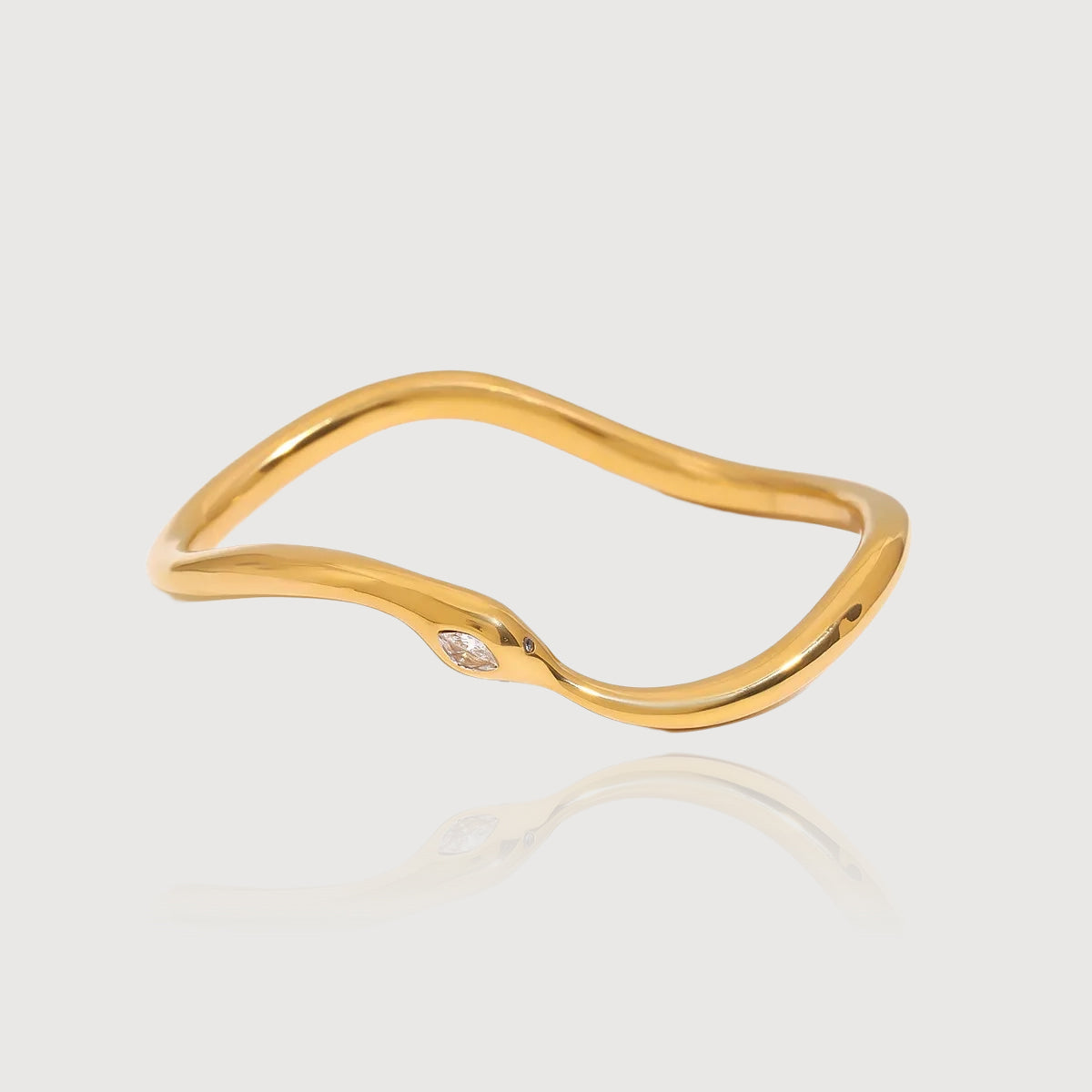 Golden Snake Bracelet Set