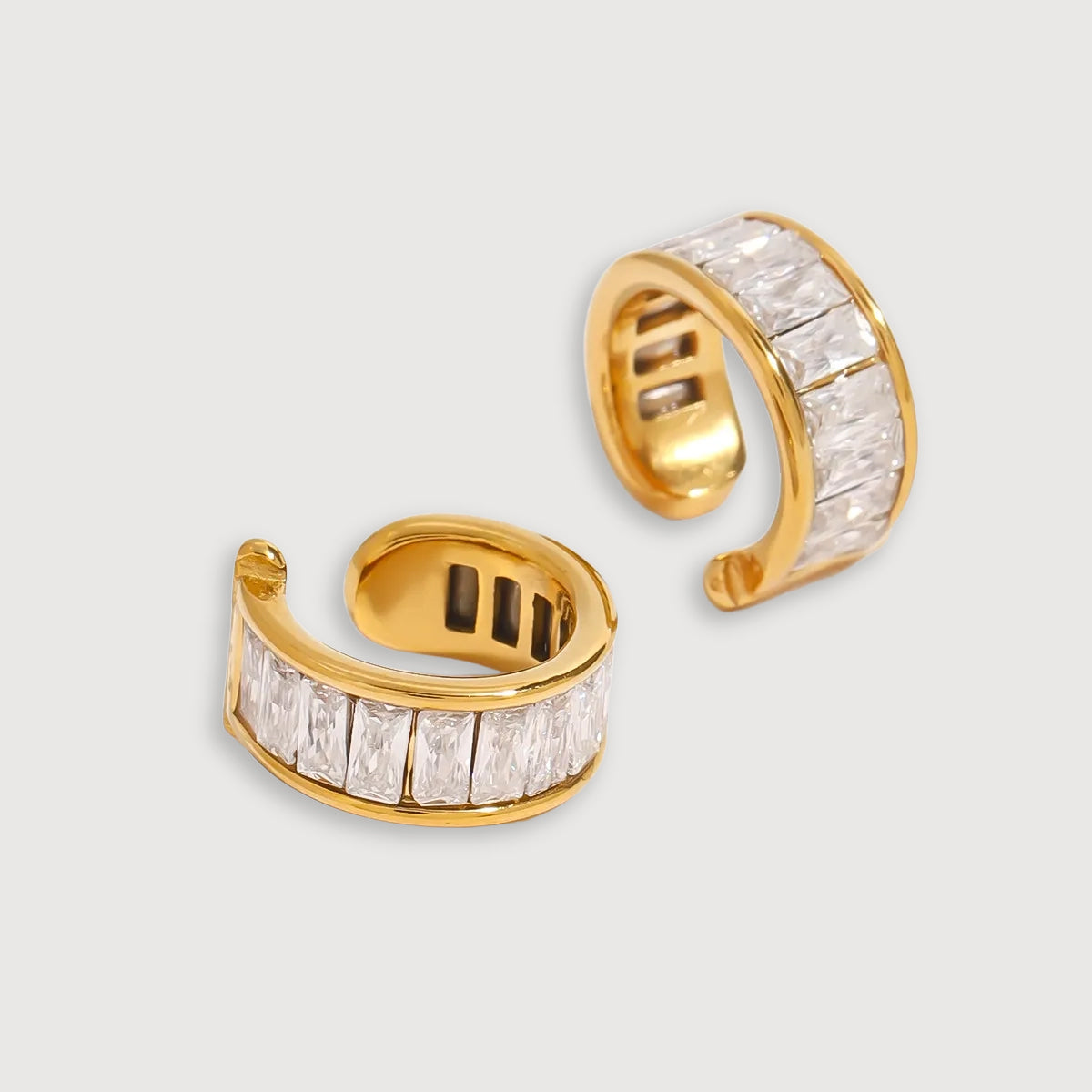 Gilded Sparkle Earrings Set