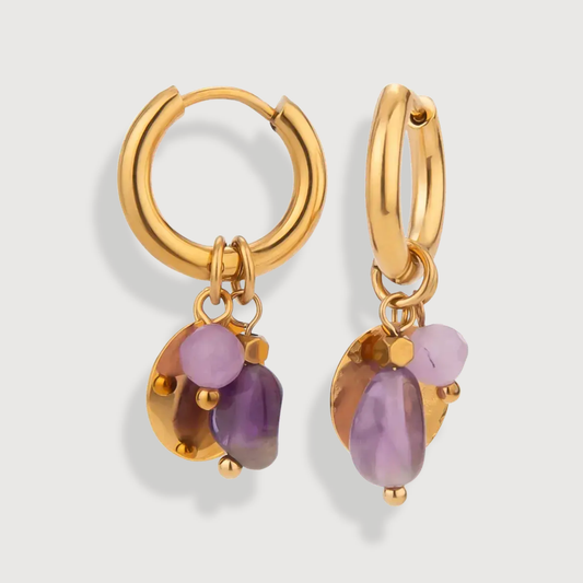 Eden Natural Stone Hoops