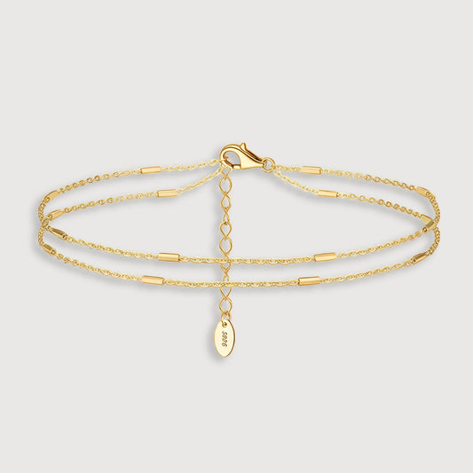 Ocean Layered Anklet