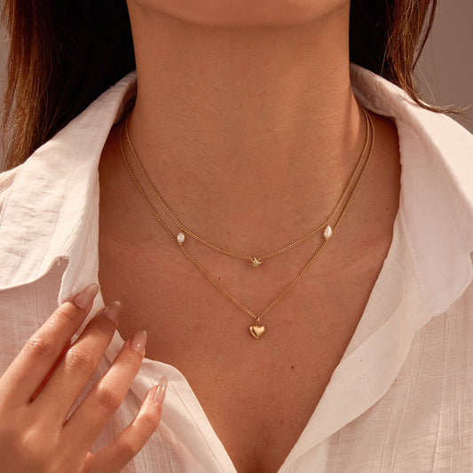 Celestial Layered Necklace