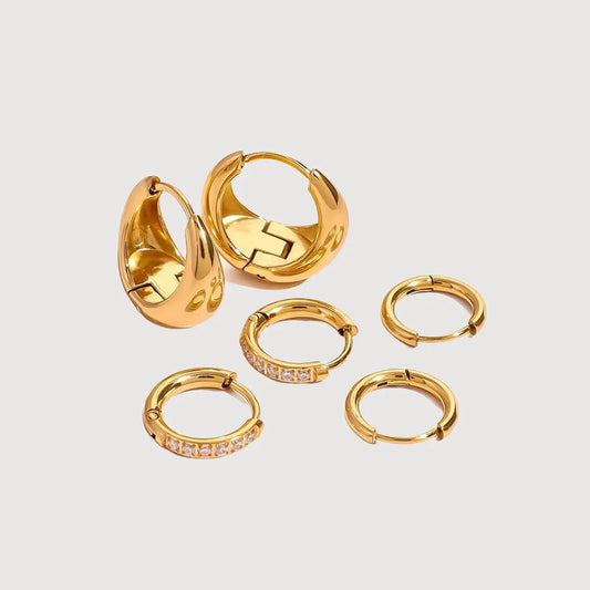 Chic Trio Hoops Set