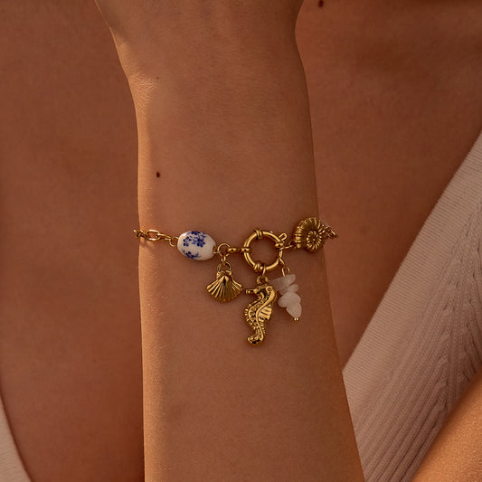 Ocean Whimsy Charm Bracelet