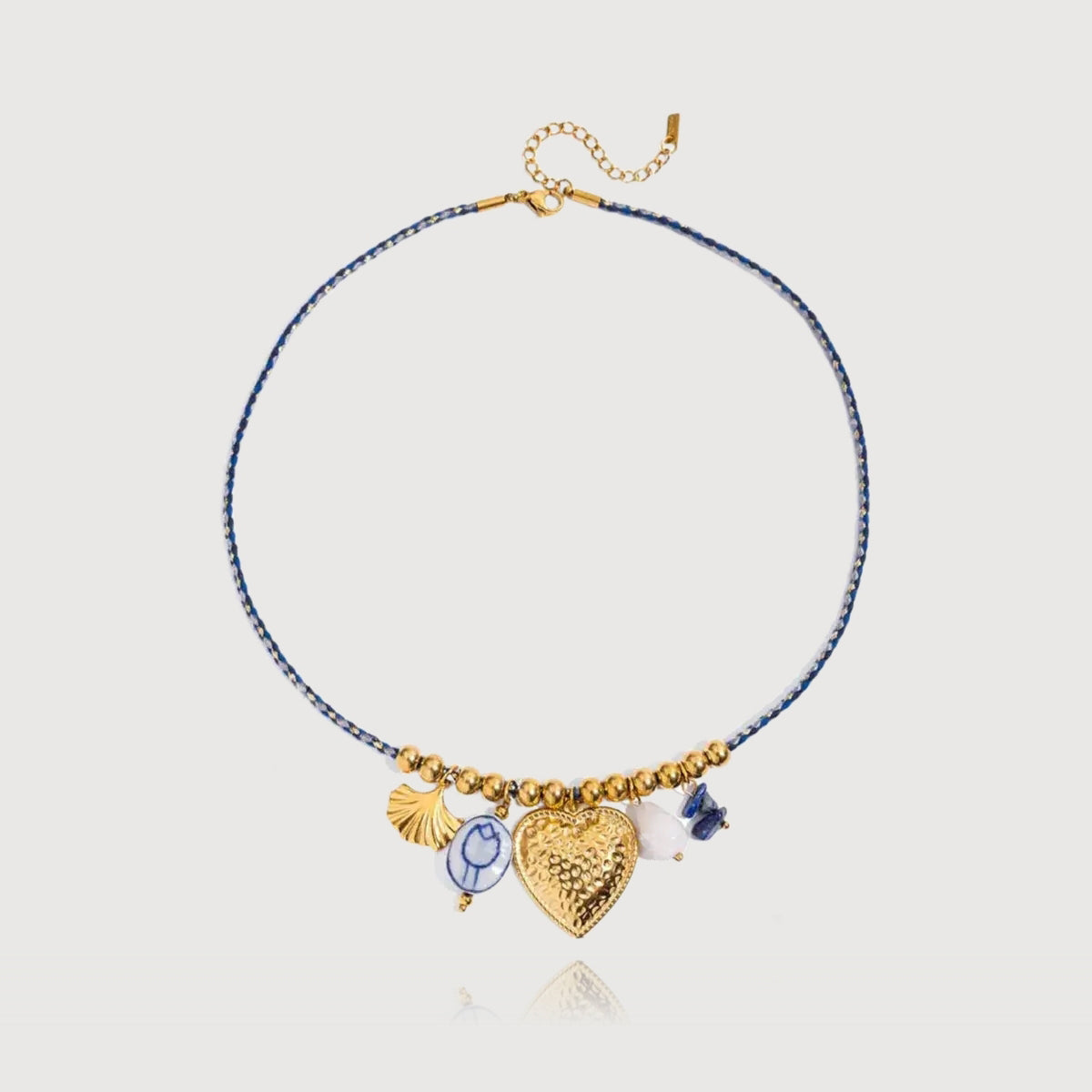 Azure Charm Necklace