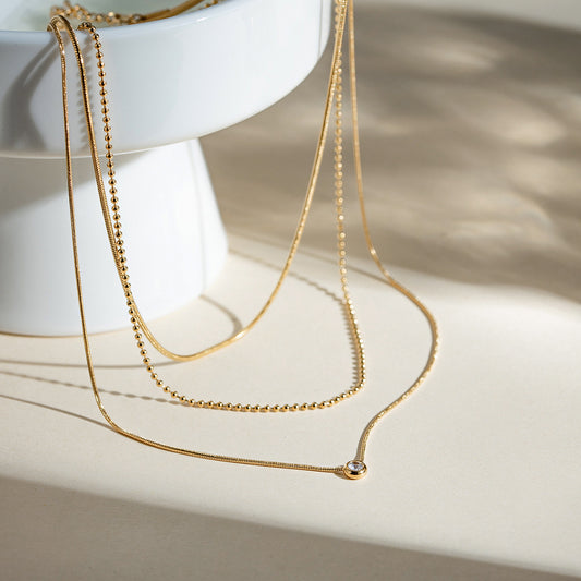 Solita Tri-Layer Necklace