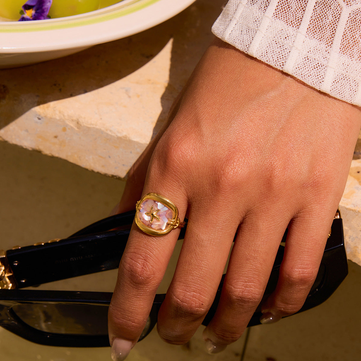 Starfish Gleam Ring