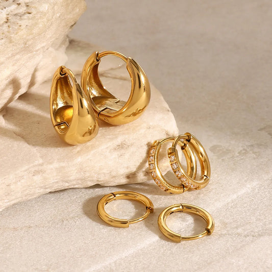 Chic Trio Hoops Set