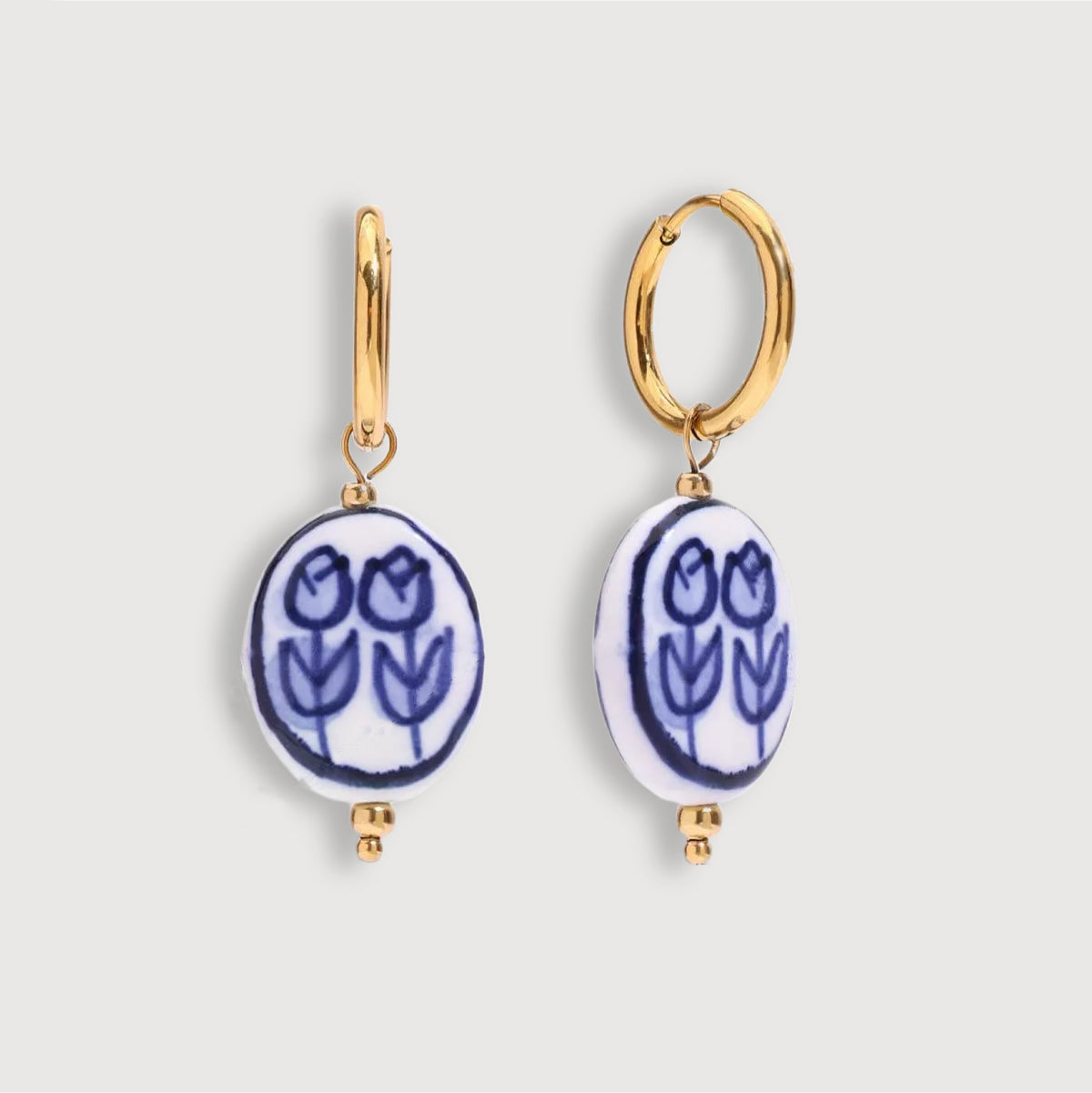Porcelain Bloom Earrings