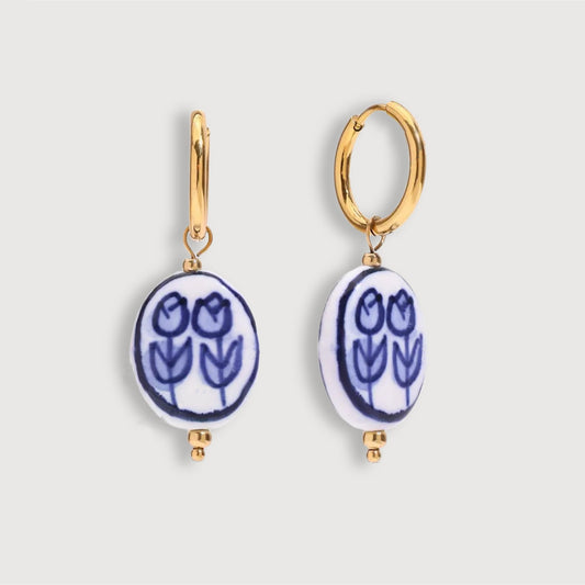 Porcelain Bloom Earrings