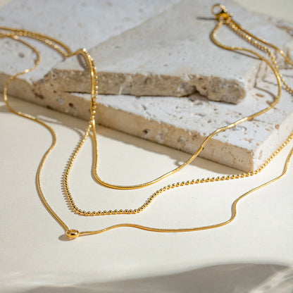 Solita Tri-Layer Necklace