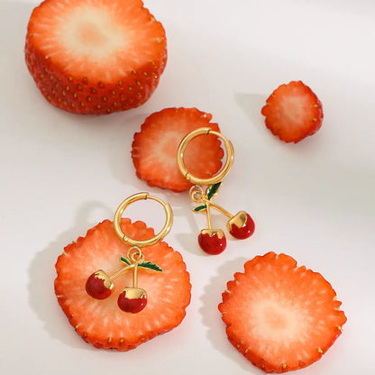 Cherry Kiss Hoops