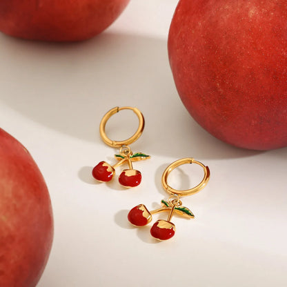 Cherry Kiss Hoops