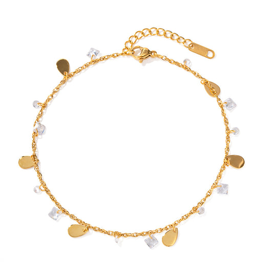 Diamond-Beach Anklet