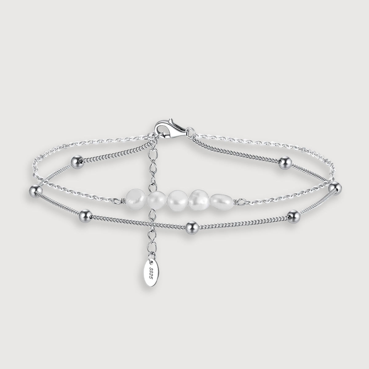 Boho Pearl Anklet
