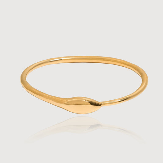 Gold Snake Bangle