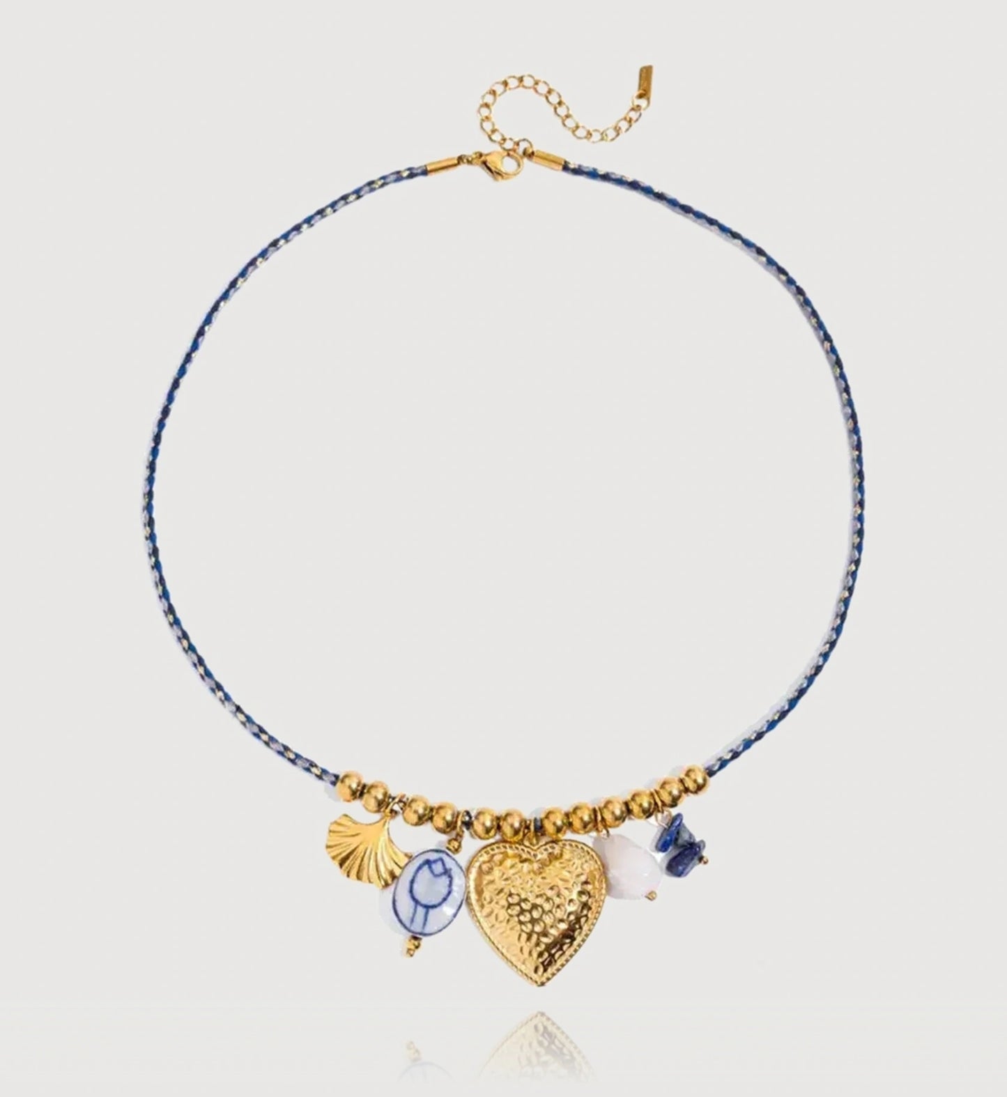 Azure Charm Necklace
