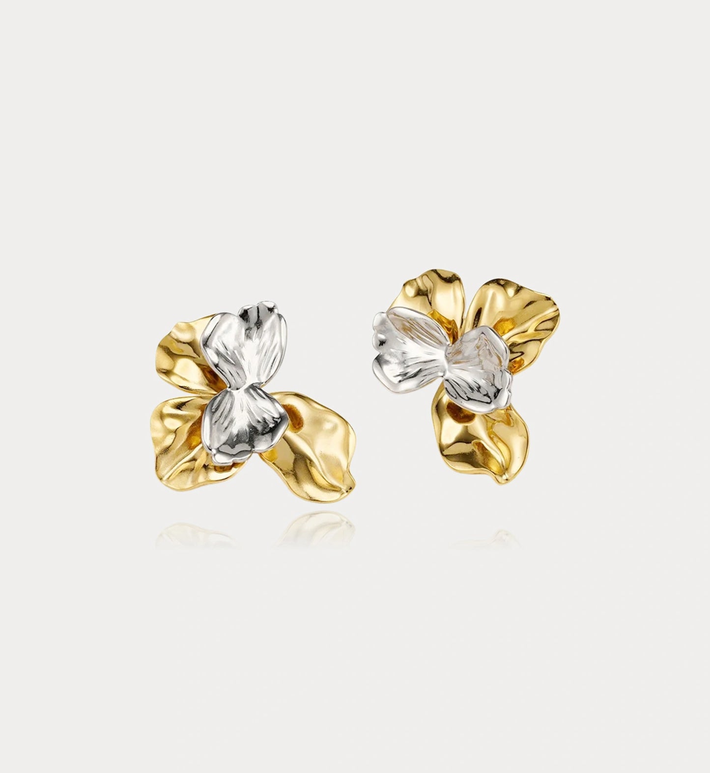 Bi-Color Blossom Earrings