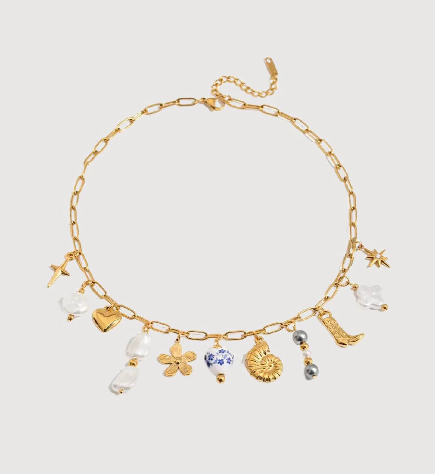 Boho Charm Necklace