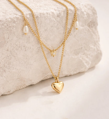 Celestial Layered Necklace