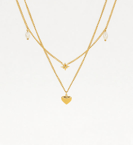 Celestial Layered Necklace