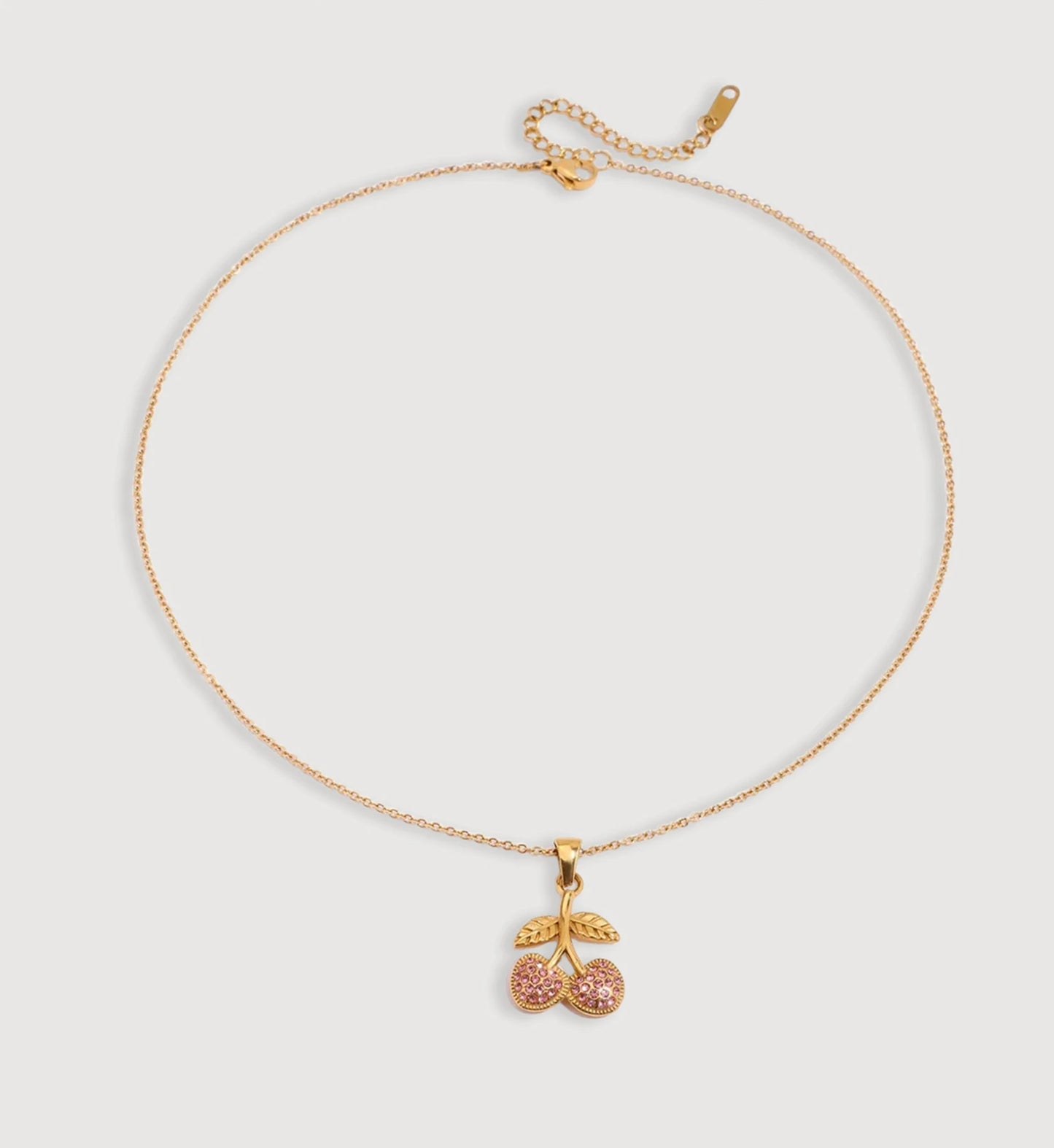Cherry Pendant Necklace