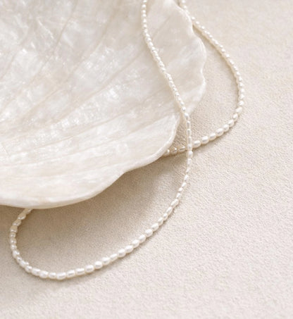 Mini Rice-Pearl Choker
