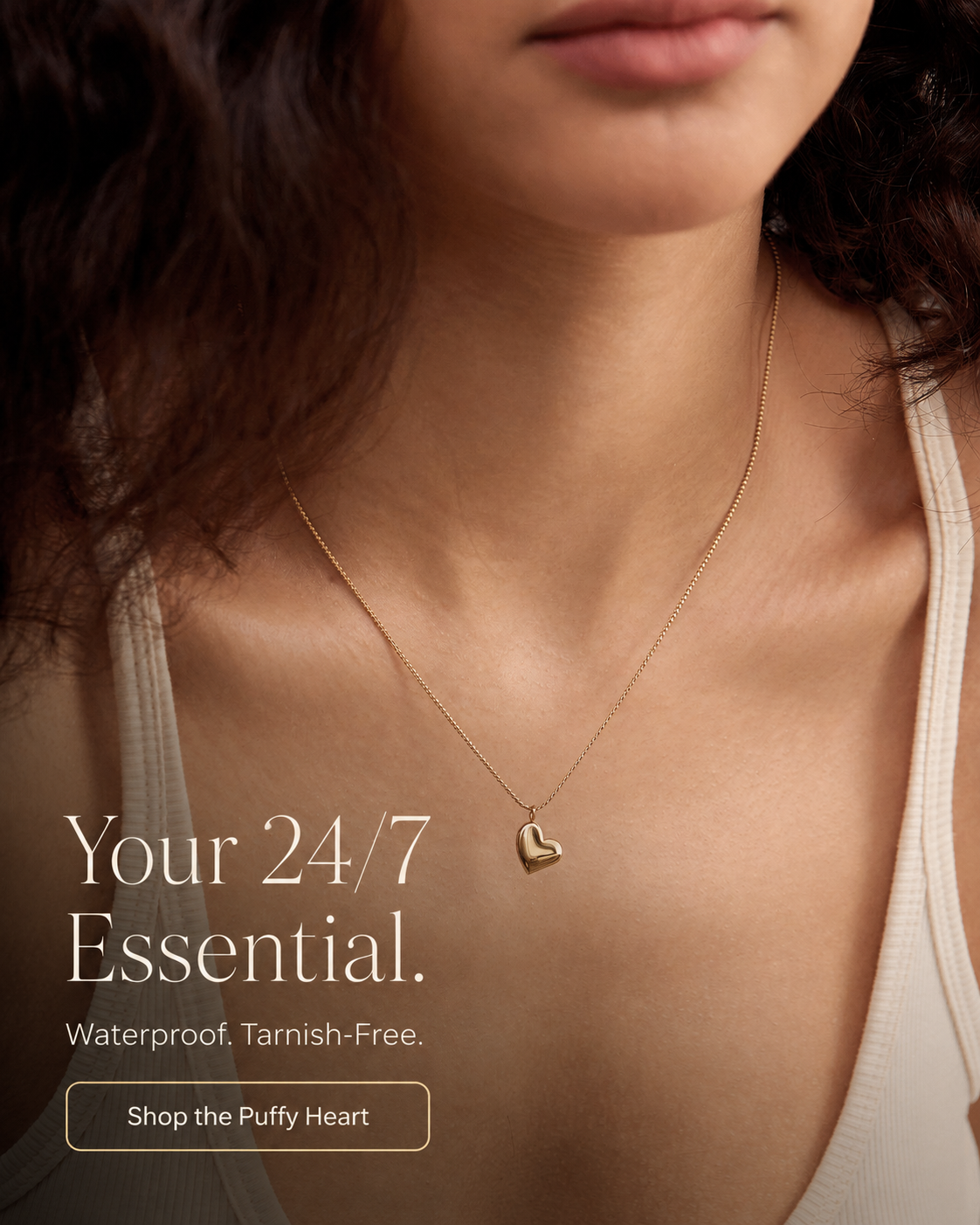 Puffy Heart Necklace