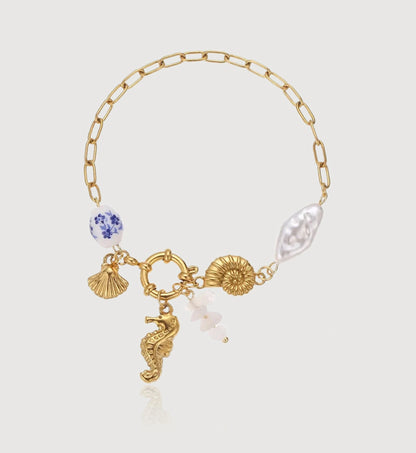 Ocean Whimsy Charm Bracelet