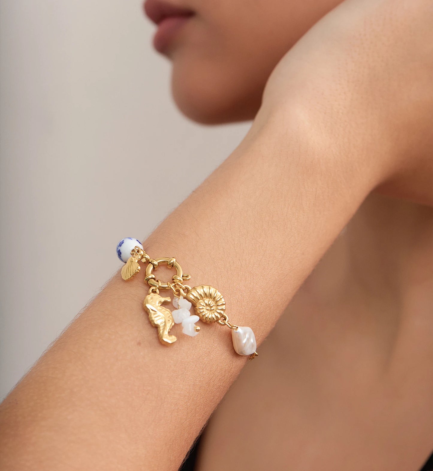 Ocean Whimsy Charm Bracelet