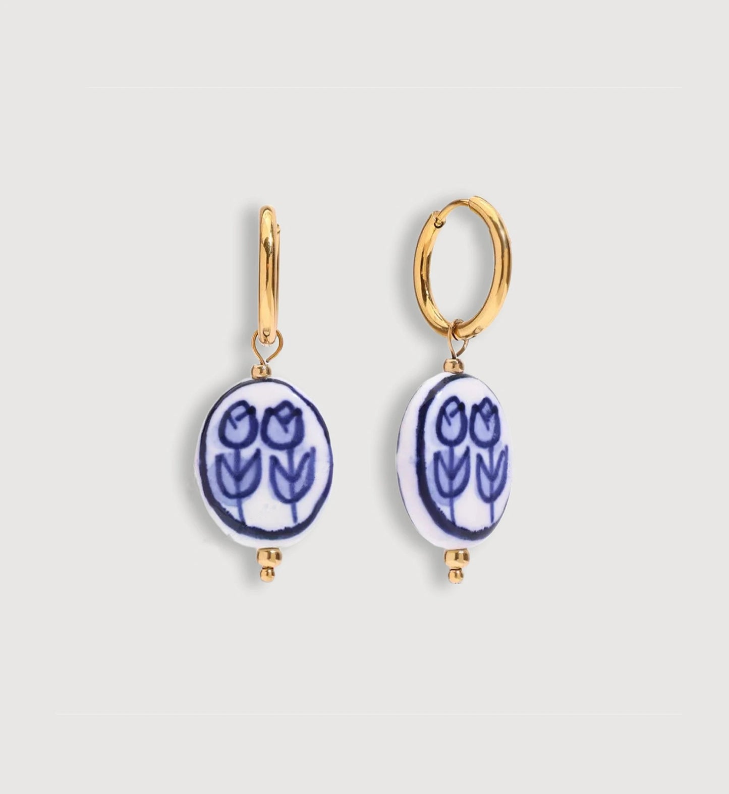 Porcelain Bloom Earrings