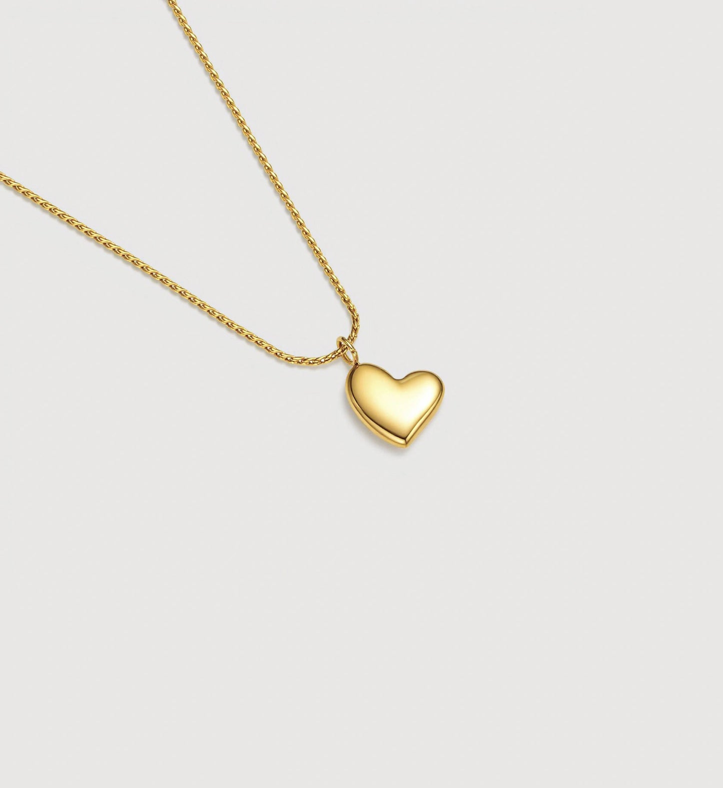 Puffy Heart Necklace