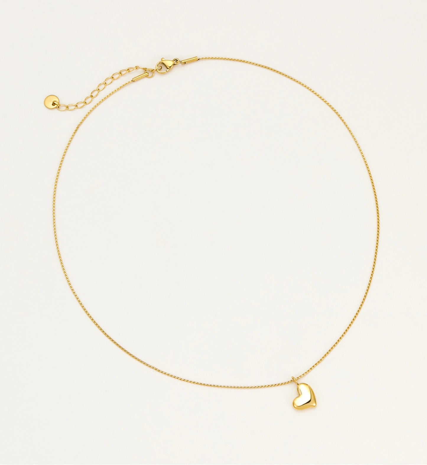 Puffy Heart Necklace