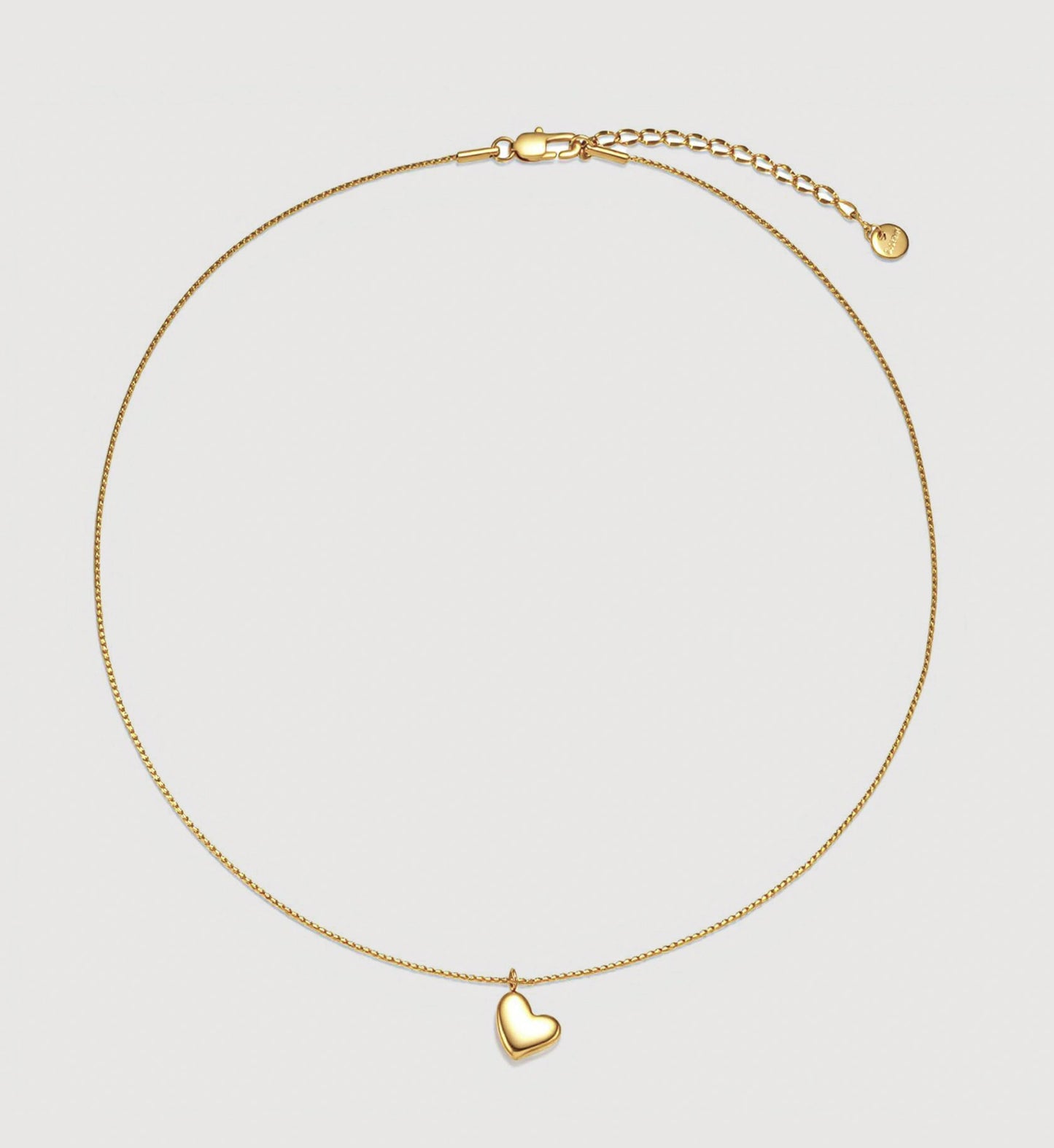 Puffy Heart Necklace