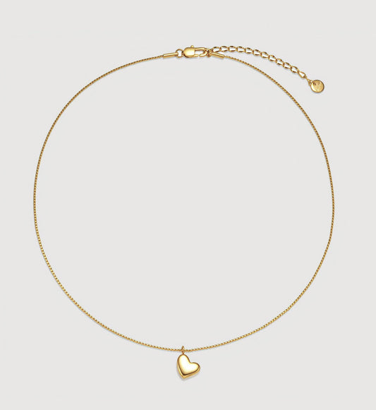 Puffy Heart Necklace