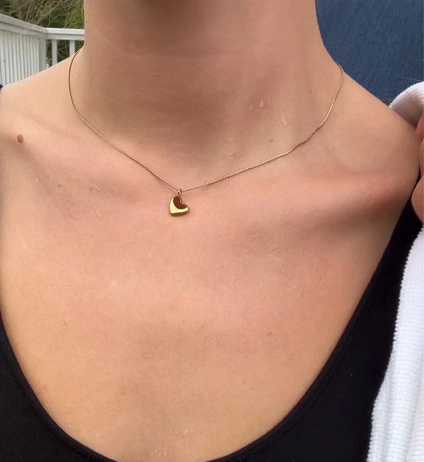 Puffy Heart Necklace