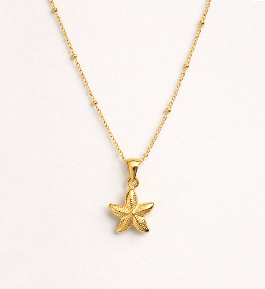 Starfish Pendant Necklace